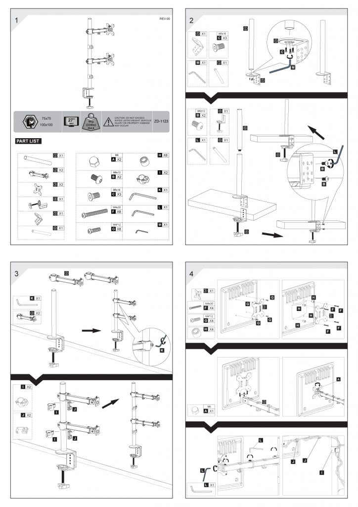 HYDRA ZD1123 – Bracket